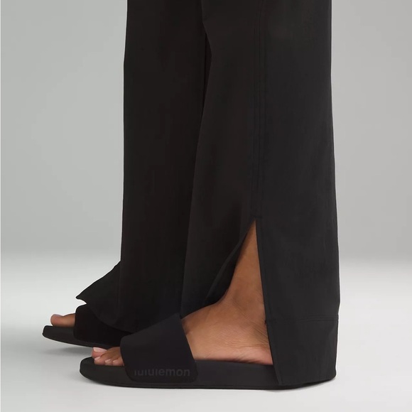 lululemon Stretch Woven High-Rise Wide Leg Pant, Sz. 6, black - Picture 5 of 10